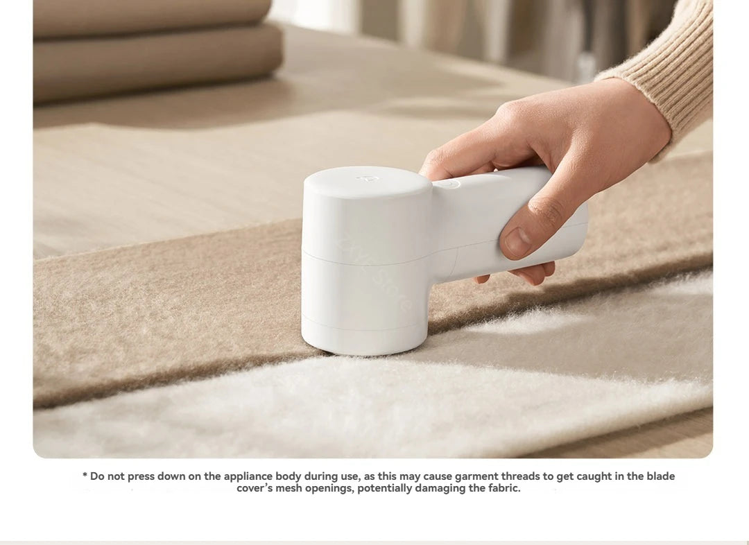 Xiaomi Mijia Fusselrasierer 2 Tragbarer elektrischer Fusselentferner Wiederaufladbarer Kleider-Sweater-Rasierer 180 Minuten Laufzeit