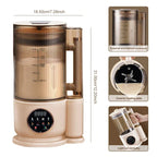 1500ML Sojamilchmaschine Elektrischer Entsafter Mixer Sojabohnenmilchbereiter Wandbrechmaschine Reispastenbereiter Frühstücksmaschine