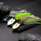 Spinner Bait 7g/9g/12g/14g/21g Angelköder Kit Set Pesca Chatter Weedless Metallblatt Gummifischkopf Haken Draht Spinnerbait
