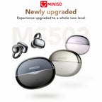 MINISO MS503 Kabellose Bluetooth-Kopfhörer KI-Übersetzungs-Ohrhörer Outdoor-Sport-Kopfhörer Klarer Klang Kopfhörer Weich Bequem