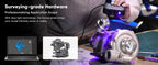 3DMakerpro Moose 3D Scanner, 0.03mm Accuracy, 0.07mm Resolution, Blue LED Light Source, Al Visual Tracking, 24-bit Color Camera
