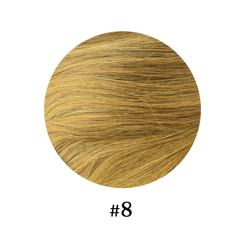8 Stück Clip In Echthaar Extensions 100% Echthaar Clip In Natürliche Haarverlängerungen Glatte Haarteile 14-26 Zoll Remy Haar