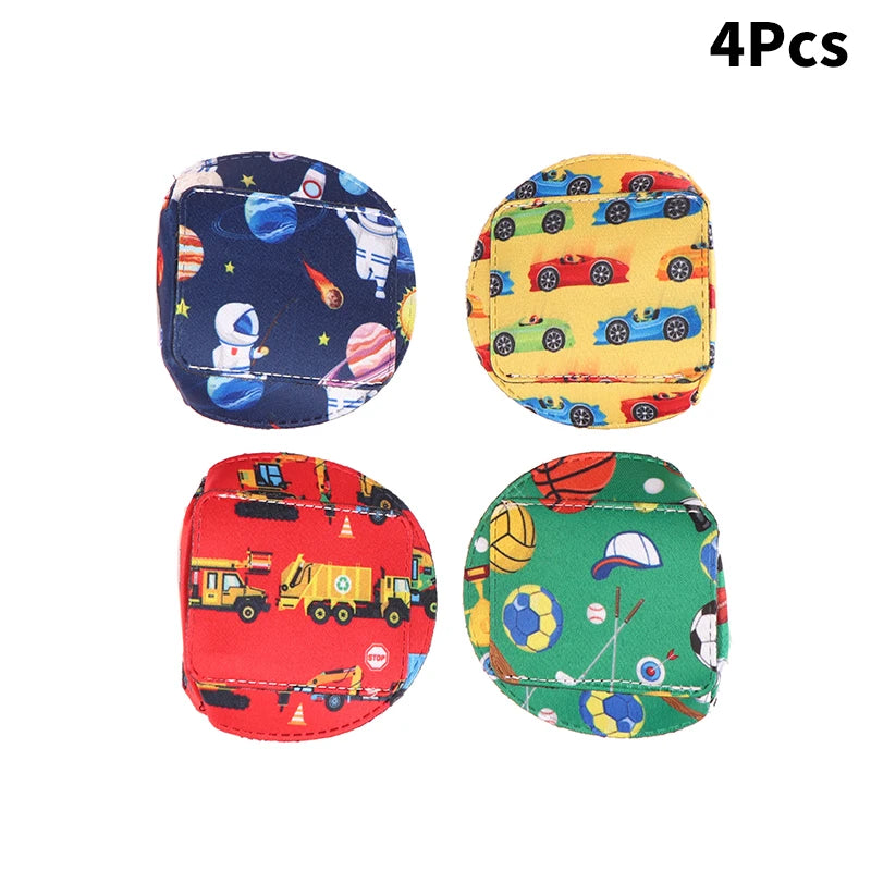 4/8 Stück niedliche Kinder-Schielbehandlung Sehhilfe Kindergesundheitspflege Kinder Okklusion Medizinische Lazy Eye Patch Augenbinde