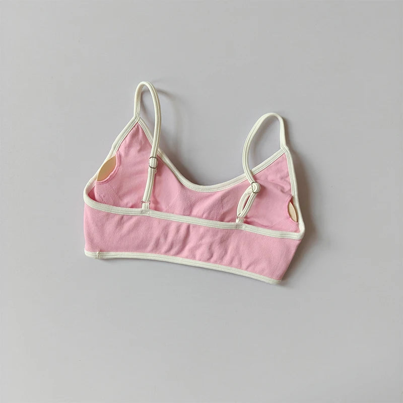 2-TEILIGER Yoga-Anzug Nahtlos mit Brustpolster Enge Sport-BHs und High-Waist-Shorts zum Draußen Tragen, Laufen, Training, Fitness, Yoga-Set