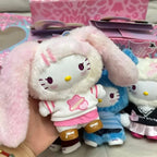 Echte Hello-Kitty Pop Star Samt-Anhänger-Serie Vinyl-Puppe Überraschungsbox Trendiges Kawaii Überraschungsgeschenk Süßes Trendiges Überraschungsbox-Spielzeug