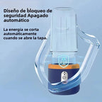 Tragbarer Mixer Flasche Elektrisch 6 Klingen Multifunktions-Entsafter Frischsaft Smoothie Mixer Eiscrasher Lebensmittelprozessor