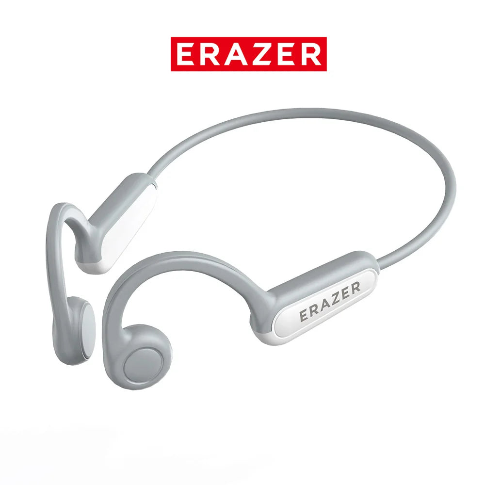 ERAZER XF22 Kopfhörer Bluetooth 5.4 Sport Wireless Kopfhörer Knochenschall-Headsets mit Mikrofon Nackenbügel-Kopfhörer
