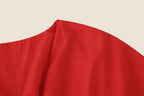 KONDALA 2026 Frühling Sommer Vintage Damenkleid Mode Einreihig Schärpen Drapierter V-Ausschnitt Ärmellos Schicke Braune Damenkleider