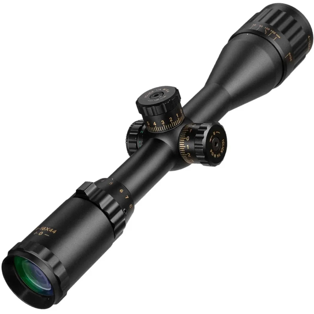 BSA 4-16x44 Taktisches Zielfernrohr Optisches Visier Grün Rot Beleuchtet Jagdzielfernrohre