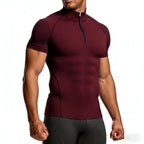 Kompressions-T-Shirt Herren Sommer Sportbekleidung Homme Tops T-Shirt Training Sportkleidung Gym Fitness Trikot Tights Running T-Shirt Herren