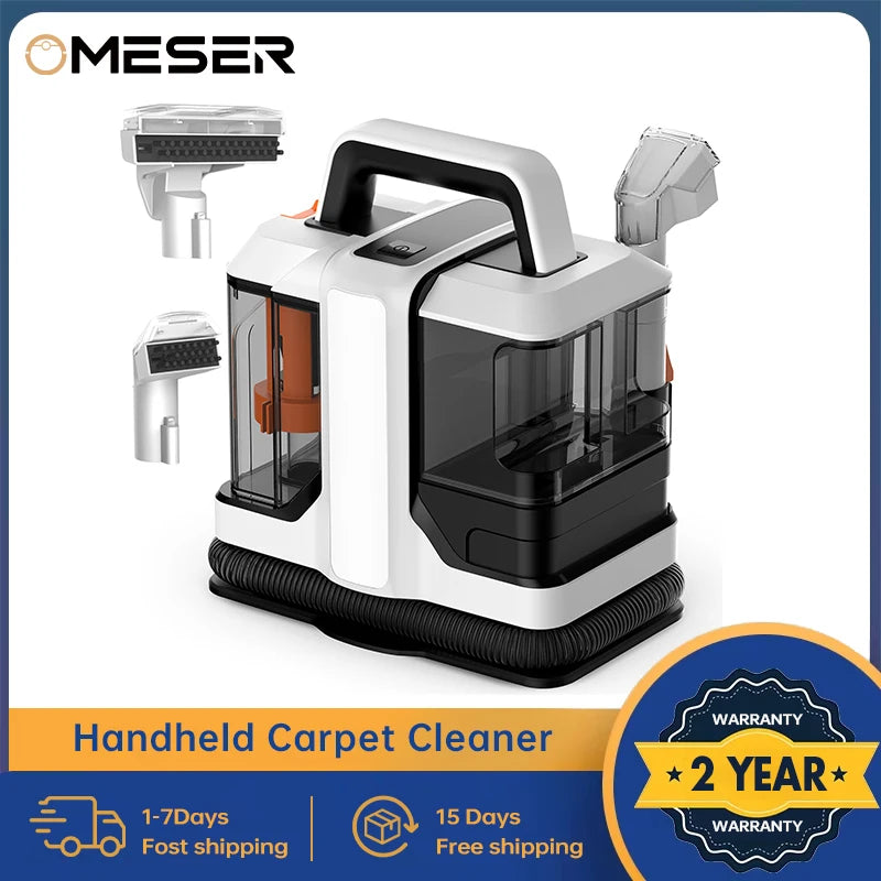 OMESER W05 Handstaubsauger Teppichreiniger 750W 15Kpa Kabelgebundenes punktuelles Reinigungsgerät Nass-Stoff-Teppich-Sofa-Reinigung Tragbar für Haustiere Auto Hauptbild