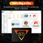 1TB tragbare Gaming-SSD 3 Systeme in 1 Spielekonsole 80+ Emulatoren für PS5/PS4/XBOX/XBOX One/PS3/SWITCH mit 16191 3D- & Retro-Spielen