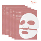 1/2/5 St. Bio-Collagen Gesichtsmaske Hydratisierende Nacht-Hydrogel Feuchtigkeitsspendende Gesichtsmaske VC Aufhellend Anti-Aging Hautpflege