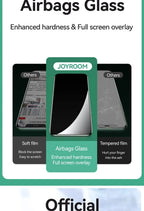 Joyroom 3/2/1PCS HD-Glas für iPhone 17 16 15 Pro Max Displayschutzfolie Vollbild Hartglas Schutz für iPhone 17 16 15