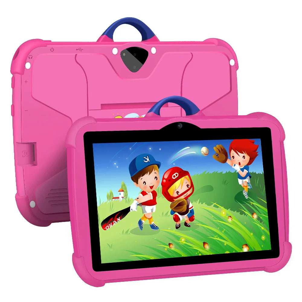 Neues 5G WIFI 7 Zoll Android Kinder-Tablet Quad Core 4GB RAM 64GB ROM Dual-Kameras Günstiges und einfaches Kindergeschenk Tablet PC