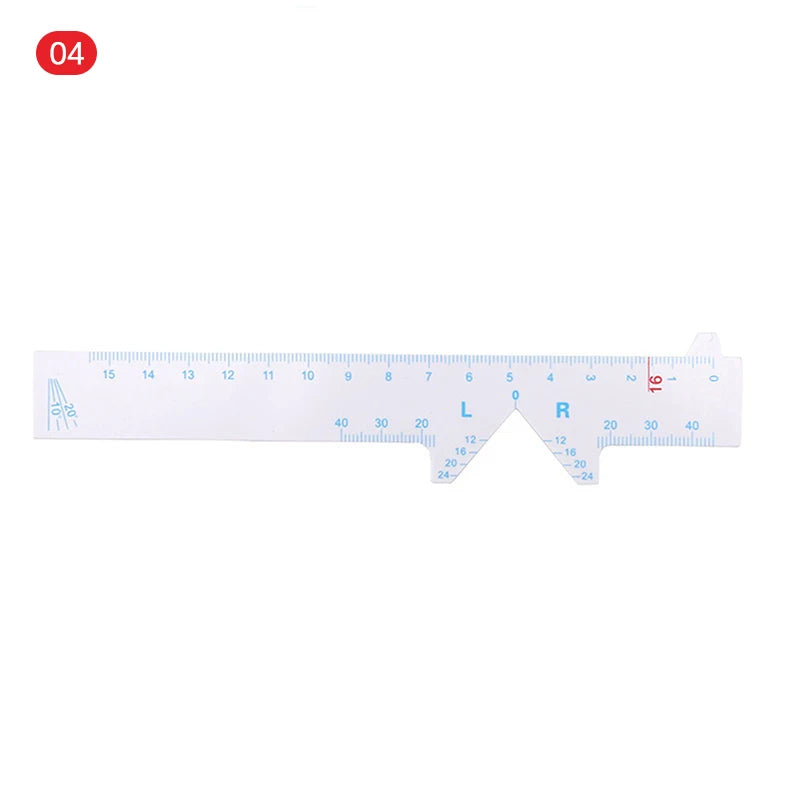 1/4 Stück PD Lineal Optischer Messschieber PD Lineal Pupillenabstandsmesser Augenoptisches Werkzeug Augenokkluder Für Sehtest Augenpflege