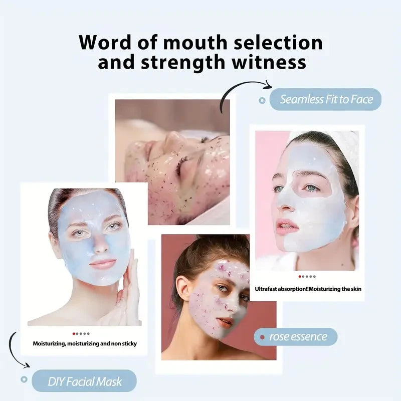 Hyaluronsäure-Gelee-Maske für das Gesicht, Feuchtigkeitsspendende Gel-Maske, Tiefenwirksame Feuchtigkeitspflege für die Haut, 311g.