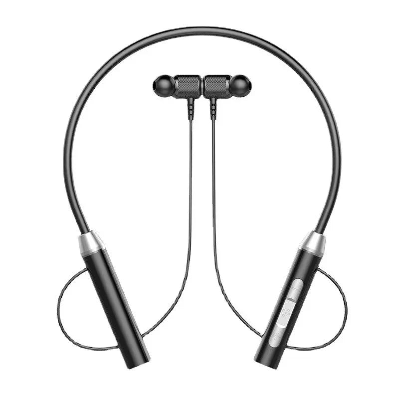 Kabellose Bluetooth Kopfhörer Nacken Stereo Rauschunterdrückung Universal Sport Kopfhörer Mikrofon