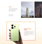Global Version Redmi Note 14 4G smartphone MediaTek Helio G99-Ultra NFC 108MP Camera 6.67 ''AMOLED Screen 5500mAh Battery