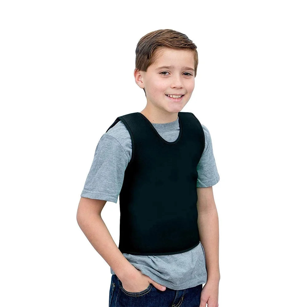 Sensory Deep Pressure Vest for Kids Comfort Compression Vest for Autism Hyperactivity Mood Processing Disorders Breathable