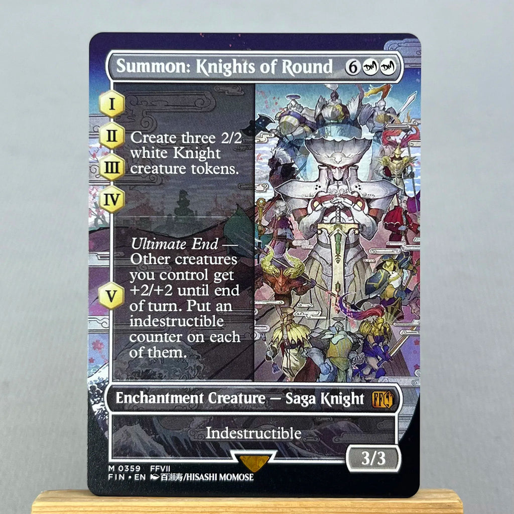 FIN PSS5 FCA HOLO14-001 Tcg proxy magical cards Sephiroth, legendärer SOLDAT Vivi Ornitier Cloud, Söldner aus Midgar Versammlung