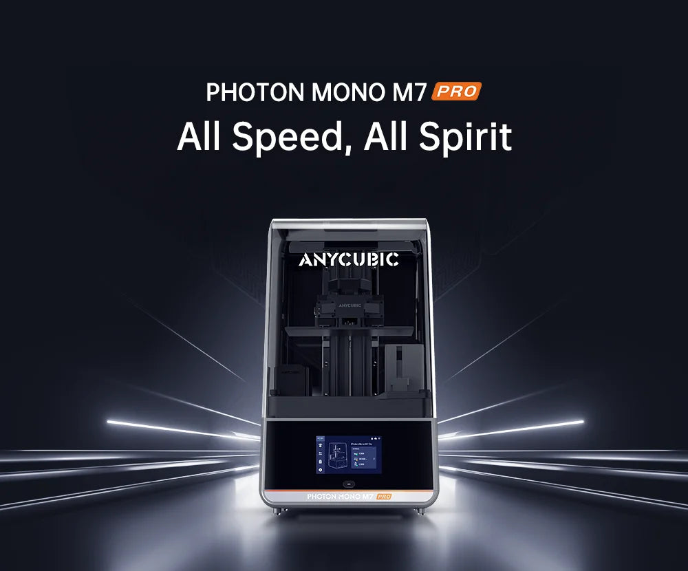 ANYCUBIC Photon Mono M7 Pro UV Resin 3D Printer 10'' 14K LCD 3D Printer With Automatic Resin Refill High Speed Printing