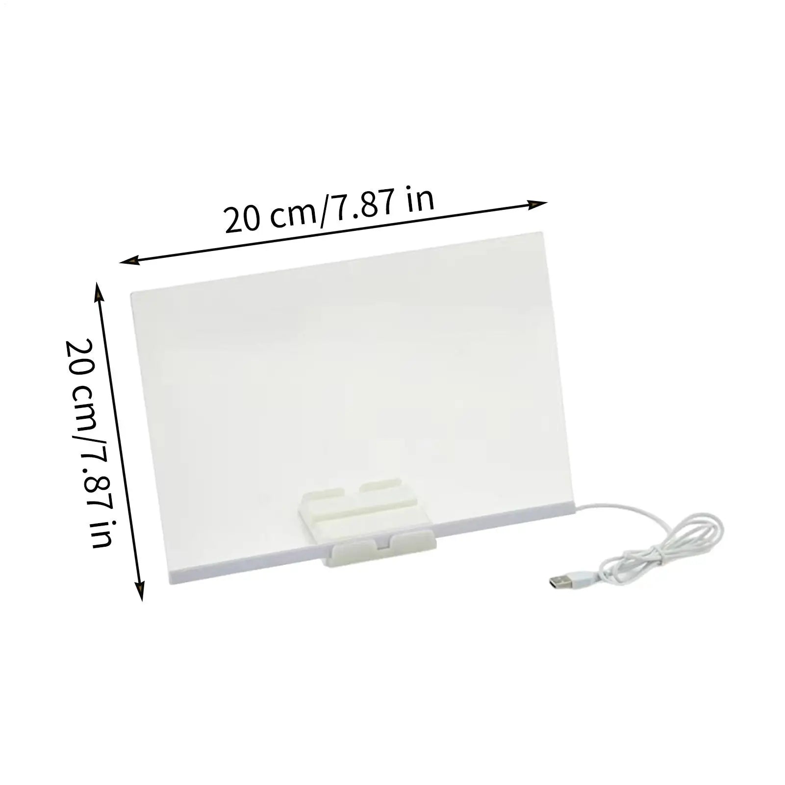 LED-Zeichentafel Kleinkind-Maltablett Lernspielzeug für Kleinkinder Tragbares Zeichentool für Schule, Zuhause, Reisen