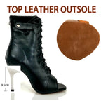 Damen Party Stiefel 2020 Damen Sexy Stilettos High Heels Schuhe Damen Latein Tanzschuhe Latein 2020 Für den Ballsaal