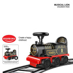 Kinder Zug Reitspielzeug Eisenbahn Klassisches Elektromodell Kann Einen Kleinen Zug Schienenwagen Transportieren Kinder Baby Lauflernwagen Spielzeug Jungen