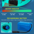 Modernes GPS-Futterboot mit 3 Köderbehältern, 12000mAh kabelloses Futterboot mit automatischer Rückkehrfunktion, verschiedene Stile