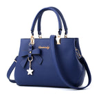 Neue koreanische Version trendige Herbst- und Winter-Schleifen-Damenhandtasche tragbare Umhängetasche Killer Bag Muttertasche großes Fassungsvermögen