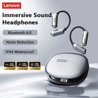 Lenovo LE503 OWS Kabellose Ohrhörer Bluetooth V6.0 Open-Ear Kopfhörer ENC Geräuschunterdrückung Earbuds Wasserdicht Lange Akkulaufzeit