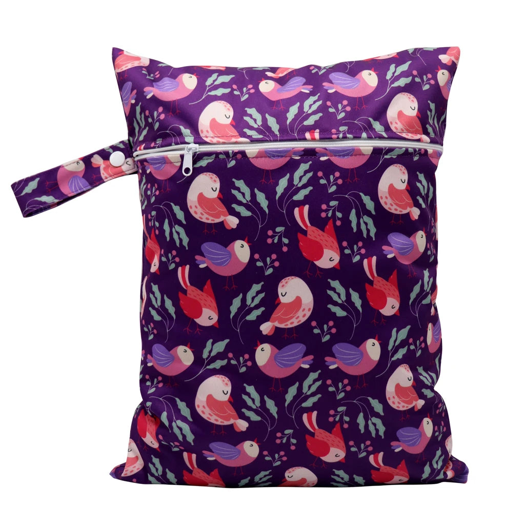 Wasserdichte Wickeltasche Windeltasche Mama Baby Umstandstasche Waschbare Reißverschluss Windel-Organizer Trockenbeutel Reisetragetasche 30x40cm