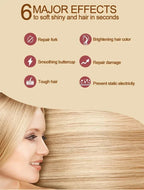 Magische Haarmaske Kollagen Keratin 5 Sekunden Reparatur Geschädigtes Frizziges Haar Glatt Tiefenwirksame Feuchtigkeitspflege Nährendes Haarpflegeprodukt