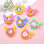 5/10 Stk. Mini Fliegende Untertasse Handheld UFO Katapult Spielzeug für Kinder Geburtstagsfeier Gastgeschenke Schulbrettspiel
