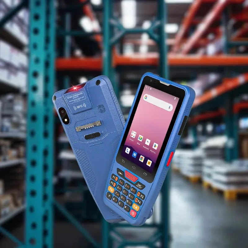IP67 4 Zoll wasserdichter robuster Industrie-PDA Handheld Android PDA Tragbares Datenterminal NFC Datensammler für Inventur