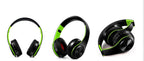 Herren Geschenk Gold Wireless Kopfhörer Bluetooth Kopfhörer Stereo Headset Spiel mit eingebautem Mikrofon, universell für Android und iOS