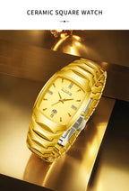 LIGE Fashion Luxury Woman Watch Simple Elegant Stainless Steel Casual Quartz Watches for Women Calendar Ladies Romantic Gift New