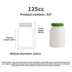 Neue HDPE 200ml 90 Kapseln DHA Vitamin Tabletten Hochseefischöl Kapseln Lebensmittelqualität Nahrungsergänzungsmittel Flasche