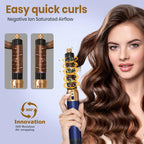 6-in-1 Haartrocknerbürste Heißkamm-Set Professioneller Lockenstab Haarglätter Styling-Tool Luft-Styling Haartrockner Haushaltsgerät