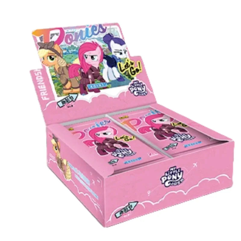 KAYOU Genuine My Little Pony Karte Freundschaft für immer Karten Star Pack Wunderschöne vergoldete Prinzessinnenkarten Sammelkarten Spielzeug Geschenke