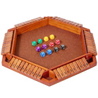 Sechsseitiges Flipping-Spiel, Holz-Zahlenspiel, Shut-The-Box-Würfelspiel - Eltern-Kind-Brettspiel, Bar-Party, Freizeit-Glücksspiel