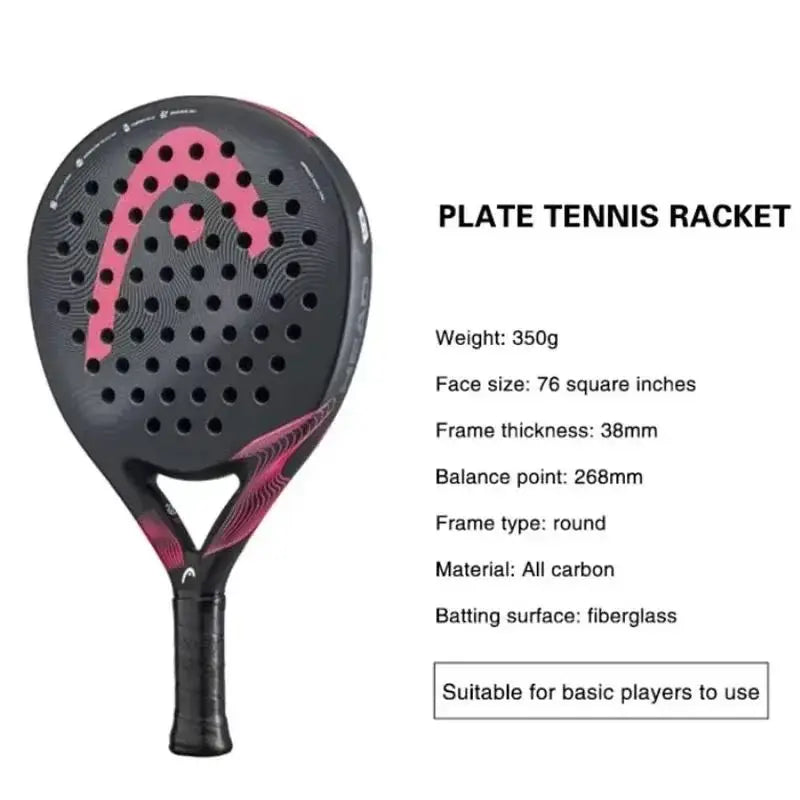 HEAD 2025 NEU Tennis-Padel-Schläger VIBE Serie Carbonfaser Eva Memory Flex Schaumstoffkern Padel-Tennisschläger Leichtgewicht