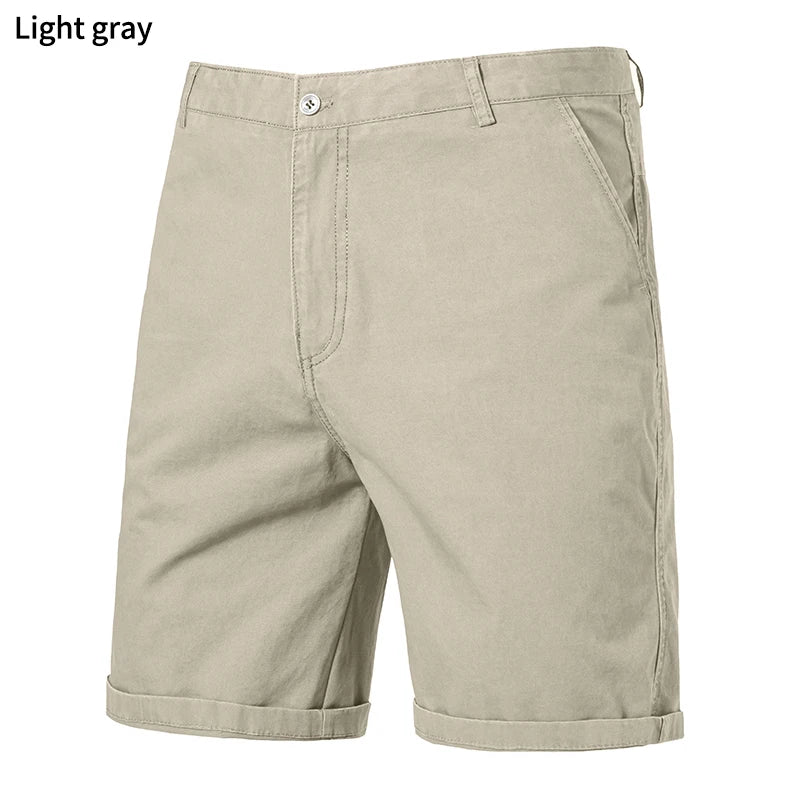 Herren Golfshorts Freizeithose Leichte schnelltrocknende lässige Arbeitsshorts Flat Front Wandershorts mit 4 Taschen