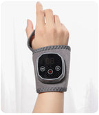 Elektrisches Wärme- und Vibrations-Knöchel-Handgelenk-Massagegerät, Heißkompressen-Therapie, Knöchelmassage, beheizte Bandage, Stützorthese, Fußschutz
