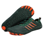 Unisex-Schnelltrocknende Wasserschuhe Herren Damen Bunte Strand-Schwimm-Surf-Wasserschuhe Paar Barfuß-Upstream-Sneaker