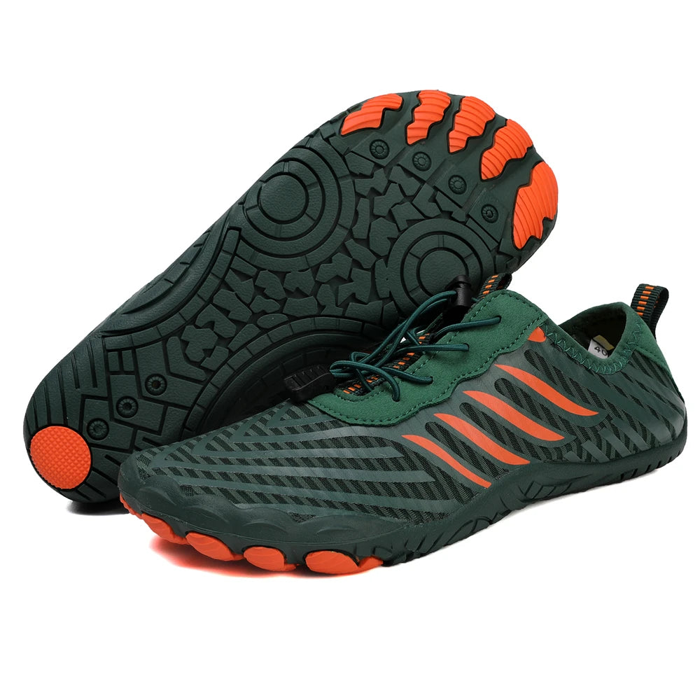 Unisex-Schnelltrocknende Wasserschuhe Herren Damen Bunte Strand-Schwimm-Surf-Wasserschuhe Paar Barfuß-Upstream-Sneaker