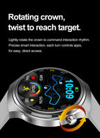 2026 Neue Watch 5 Pro Upgrade GPS NFC Herren Smartwatch 360*360 AMOLED HD Bluetooth Anruf Wasserdichte Smart Watch für Android iOS