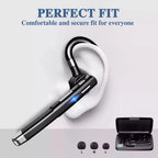 YYK-520 Kabellose Kopfhörer Business Bluetooth 5.3 Ohrhörer Freisprechanruf Mikrofon Geräuschunterdrückung Headset In-Ear-Kopfhörer zum Autofahren