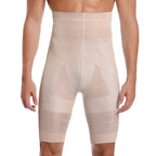 Herren Body Shaper Bauchkontroll-Shorts Shapewear Bauchmieder Boxer Slips Hohe Taille Schlankheitsunterwäsche Bein Kompressionshose
